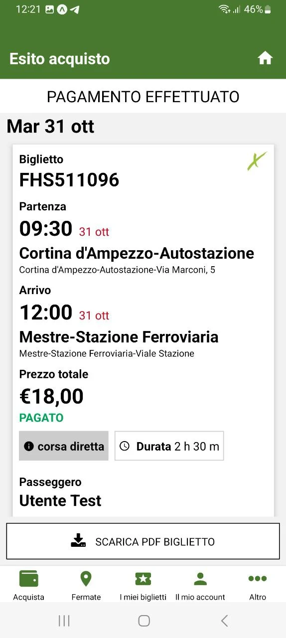 Cortina Express screenshot