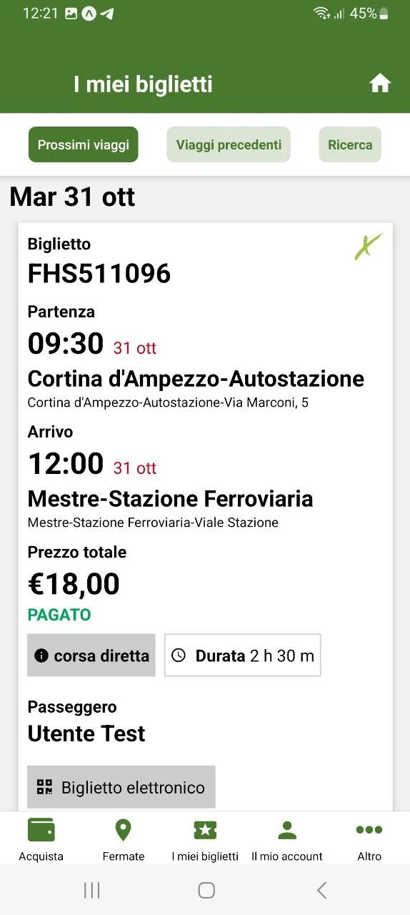 Cortina Express screenshot
